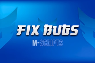fix your scripts bugs