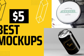 mockup logo of your brand