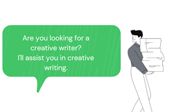 do creative writing or story writing