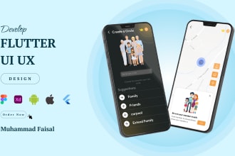 convert figma to flutter code,android and ios app