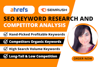 do ahrefs and semrush keyword research and competitor analysis
