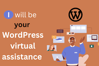 be expert wordpress virtual assistant for speedy data entry, content uploader