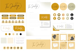 create a full branding kit for your business with a logo