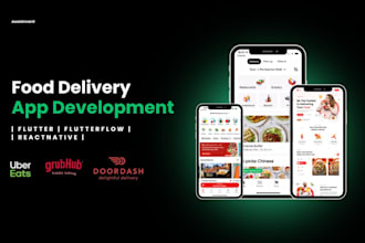 develop food delivery app like ubereats doordash grubhub