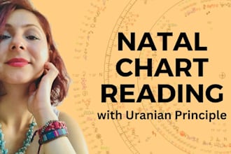 do birth chart reading and analysis with uranian principle