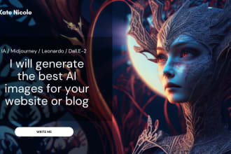 create ai art images with midjourney prompts