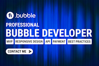 build a professional app using bubble