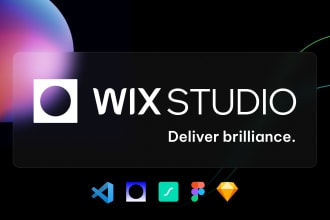 develop professional wix studio website