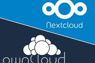 build a nextcloud or owncloud linux server