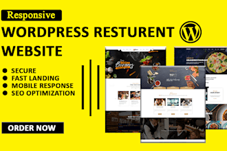 create your responsive restaurant website in 8 hours