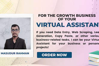 be your multi skilled virtual assistant for web recharge and any data entry work