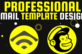 design responsive mailchimp email template newsletter