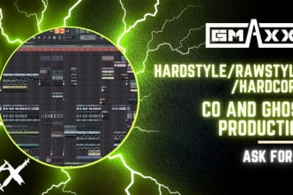 make a professional hardstyle rawstyle song for you