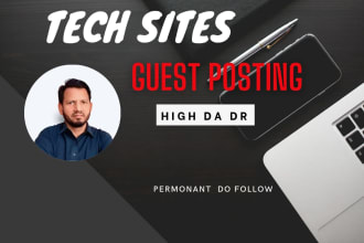 publish high da dr tech guest posts to boost organic traffic