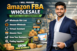 provide amazon fba wholesale virtual lead generation