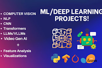 do machine learning and deep learning python projects