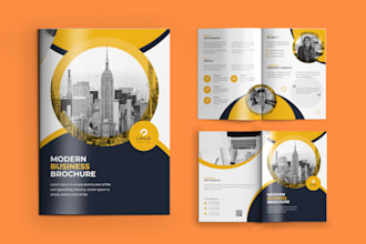 design digital pdf brochure, company profile, booklet, annual report and flyer
