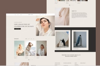 create website UX UI design