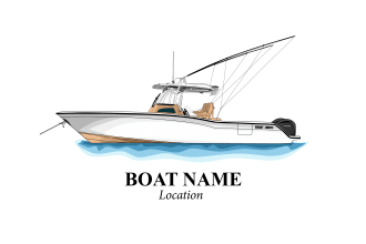 draw your boat into vector art
