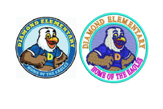 do embroidery digitizing into dst, pes, jef, emb designs files