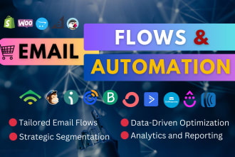 setup top notch klaviyo email marketing flows for ecommerce