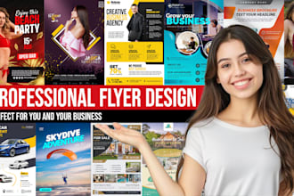 design your urgent flyer or brochure within 6 hours