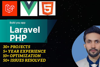be your expert laravel developer for bug fixes and custom development
