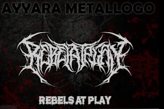 create logo music metal, rock, punks, hardcore for your band