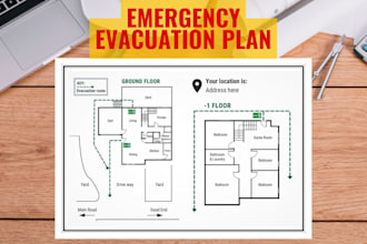 create an emergency evacuation plan for your building