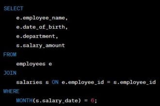 create tables, queries, forms, and reports from databases