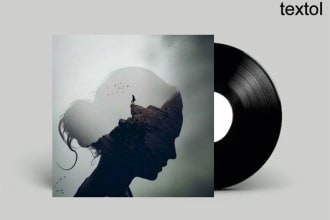 design an album cover for your single or ep in any style
