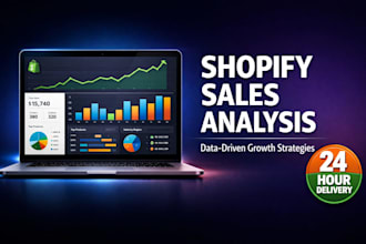 analyze your shopify store data and give you sales boosting strategies in 24h