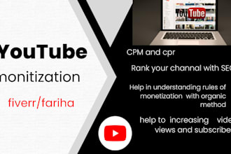 create setup and monetize youtube channel professional