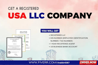 register US llc for resident and non resident at affordable price and get ein