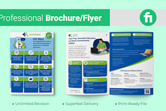 design bifold brochure for your company