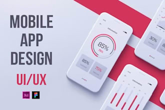 do mobile app design in figma