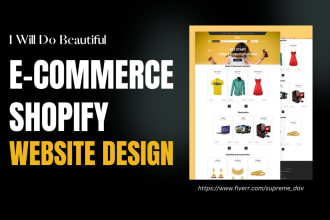 design shopify clothing store, fashion website, online boutique, print on demand