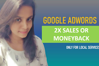 setup and maintain your google adwords and meta campaign