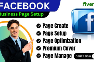 create and setup professional facebook business page