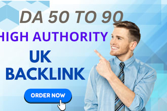 provide UK backlinks,or high authority uk website