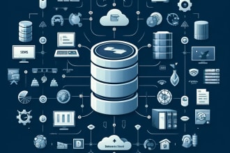 write sql queries, design databases, and erd for you