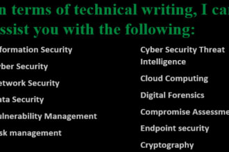 do cyber security and information security related projects