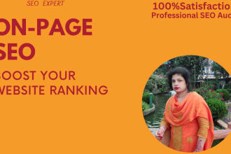 do on page SEO optimization and raise your website organic traffic