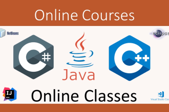 teach you java, cpp, and c sharp