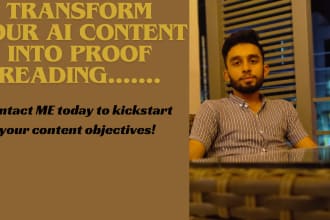do ai content editing in the mean time