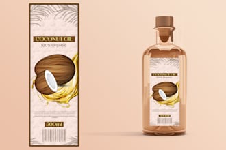 do skin care cosmetic label and packaging design