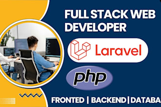 design and develop responsive laravel website