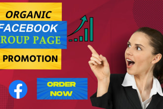 promote and grow your facebook group and page worldwide organically