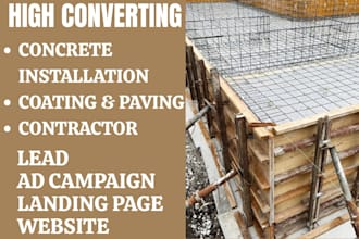 generate concrete installation leads contractor paving coating flooring website