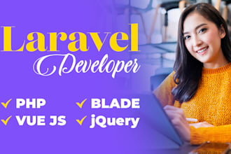 be your full stack saas application laravel developer